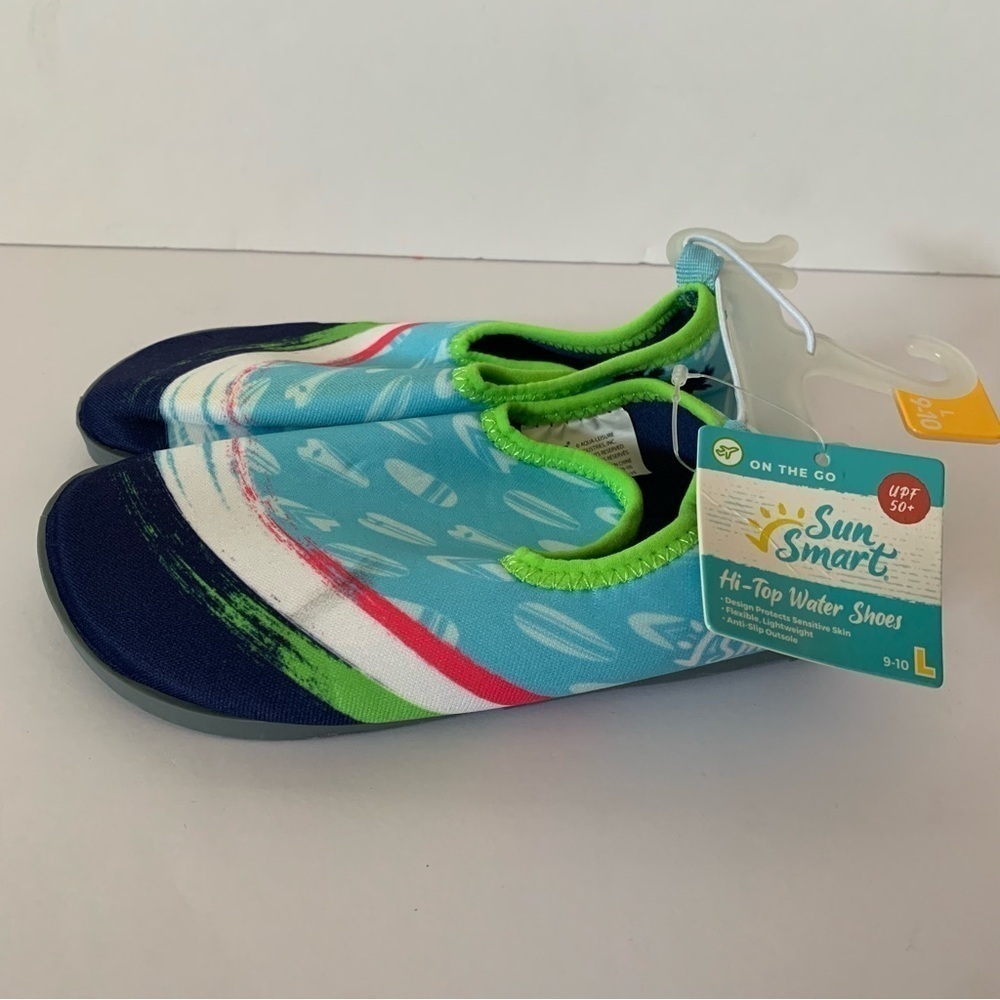 NWT. AQUA LEISURE Sun Smart Hi-Top Water Shoes - Picture 5 of 8